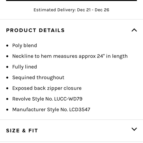 NWT Lucca Couture Sequin Strapless Dress - Picture 2 of 2